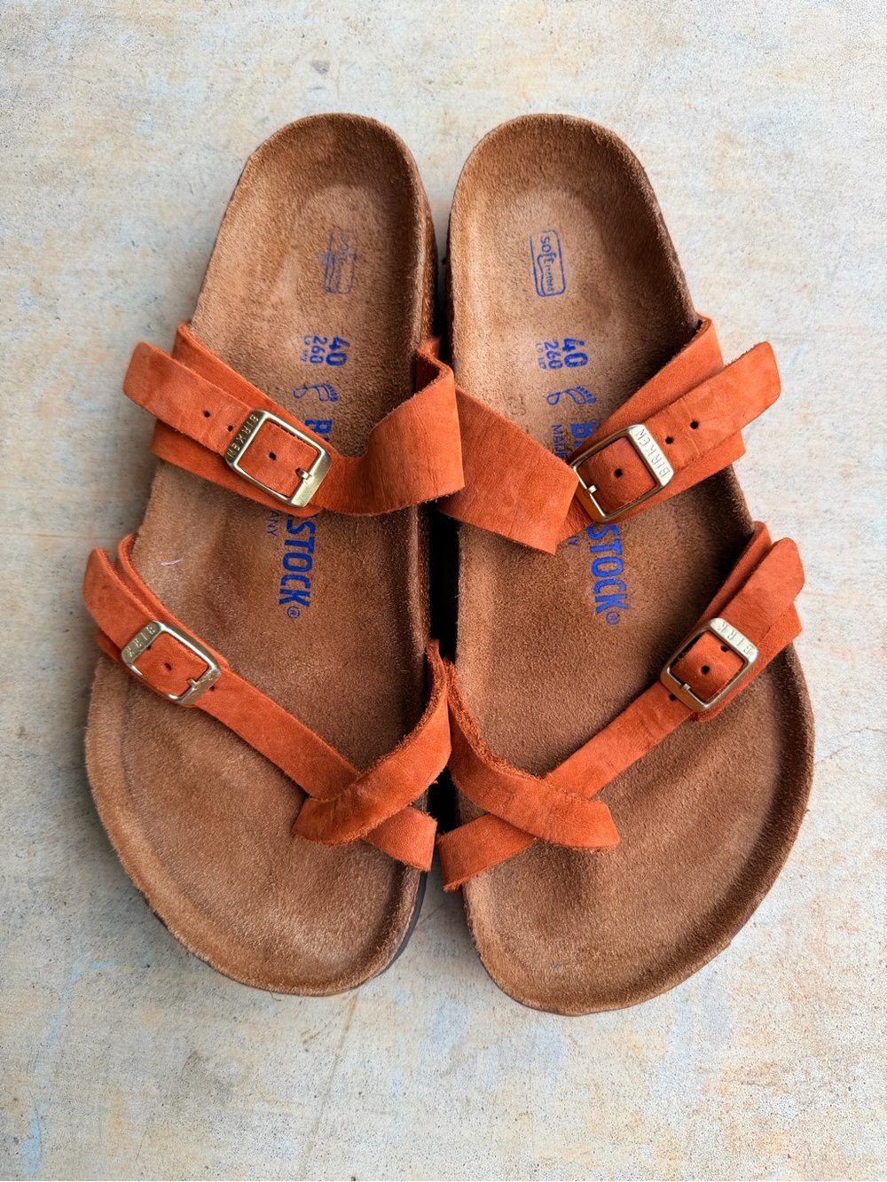 Birkenstock 40 100% Leather